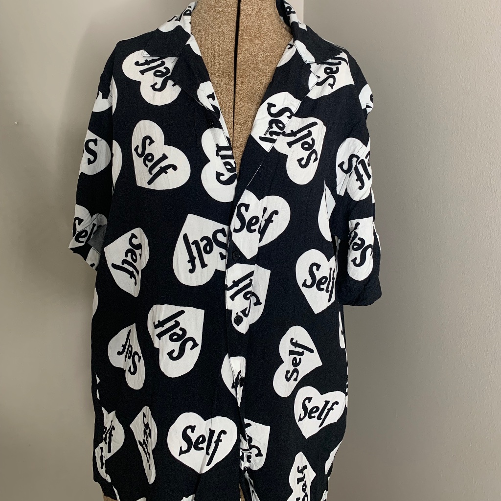 Love Yourself Button Down